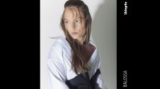 BALOSSA White Shirt - Indra Kaffemanaite stylist - the perfection of asymmetry - SS 2018